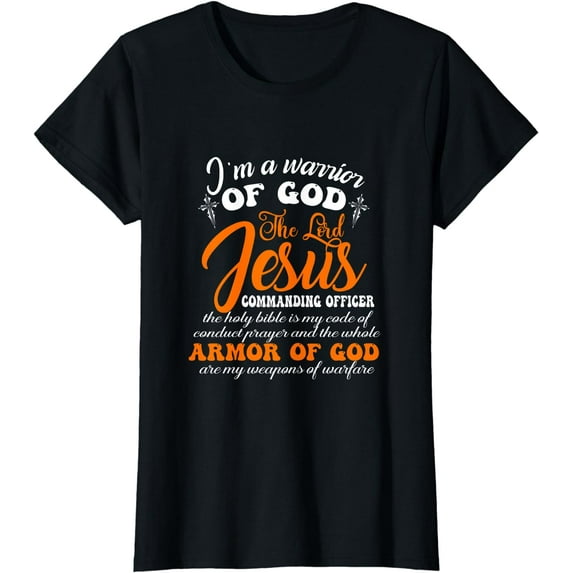 I'm A Warrior Of God Jesus Pastor Christian Faith Preacher T-Shirt