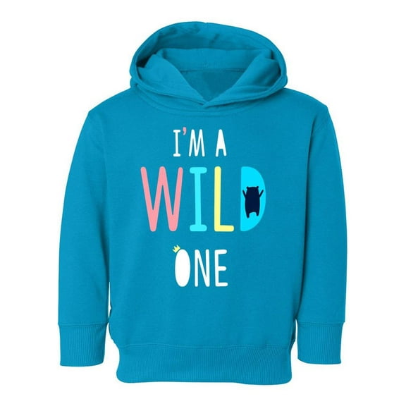 I'm A Wild One Hoodie Toddler -Image by Shutterstock,  2 Toddler