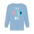 thumbnail image 1 of I'm A Wild One Long Sleeve Toddler -Image by Shutterstock,  4 Toddler, 1 of 4