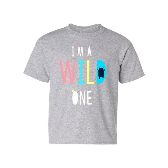 I'm A Wild One T-Shirt Juniors -Image by Shutterstock,  x-Small