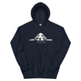 thumbnail image 1 of I'm All Ears Basset Hound Hooded Sweatshirt (Navy, S), 1 of 1