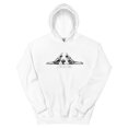 thumbnail image 1 of I'm All Ears Basset Hound Hooded Sweatshirt (White, XL), 1 of 1