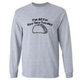 thumbnail image 1 of I'm All For Free Taco Tuesday Adult Long Sleeve T-shirt, 1 of 1