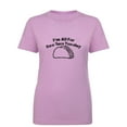 thumbnail image 1 of I'm All For Free Taco Tuesday Womens crewneck tee, 1 of 1