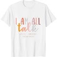 thumbnail image 1 of I'm All Talk SLP Gift Speech Language Pathologist Therapy Womens T-Shirt White Small, 1 of 5