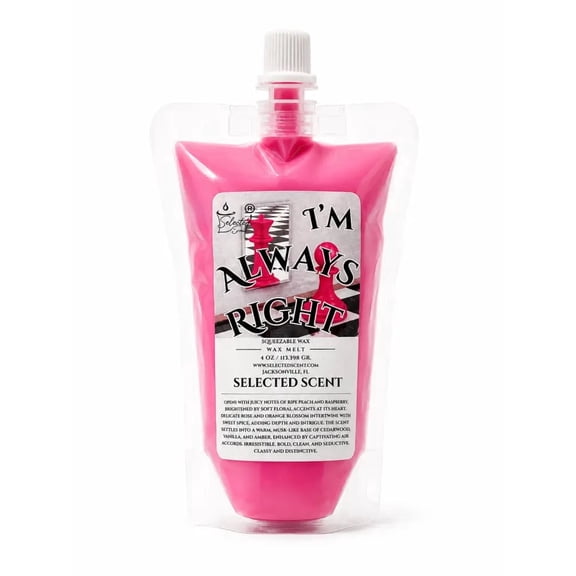 I’m Always Right Squeezable Wax Melt All Natural Wax Melts