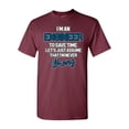 thumbnail image 1 of I'm An Engineer To Save Time Funny DT Adult T-Shirt Tee, 1 of 2