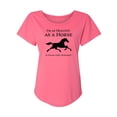 thumbnail image 1 of I'm As Healthy As A Horse Womens Dolman Tee, 1 of 1