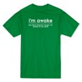 thumbnail image 1 of "I'm Awake But That Doesn't Mean I'm Ready To Do Stuff" Quote Men's T-shirt, 1 of 2