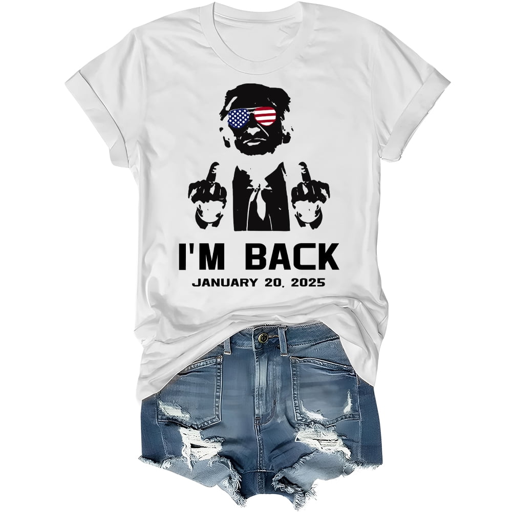 I’m Back January 20 2025 Trump Victory Inauguration Election TShirt, I