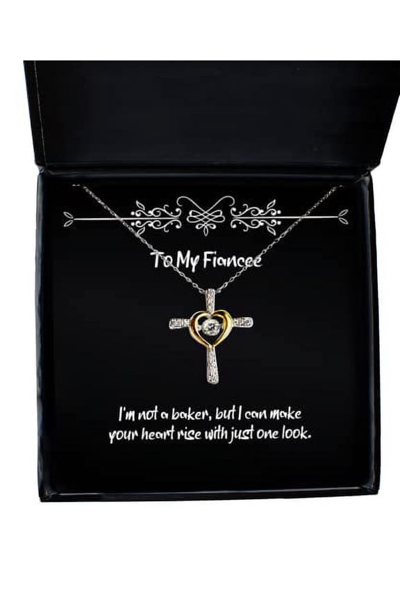 I'm not a Baker, but I can Make Your Heart Rise with just one. Cross Dancing Necklace, Fiancee Present from, New Jewelry for, Gifts from Nature, Gifts from The Heart, Gifts from Loved Ones, Gifts