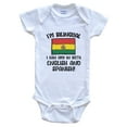 thumbnail image 1 of I'm Bilingual I Can Cry In Both English And Spanish Funny Bolivian Flag Baby Bodysuit - Bolivia One Piece, 1 of 4
