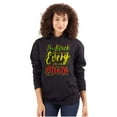 thumbnail image 1 of I'm Black Every Month Empowerment Hoodie Sweatshirt Women Brisco Brands S, 1 of 3