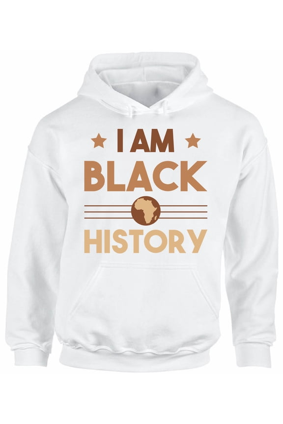 I`m Black History USA Political Unisex Hoodie Men Women - Graphic Tee S M L XL 2XL 3XL 4XL 5XL - Hooded Black History Month Gifts Resistance Hoodie for Him Her