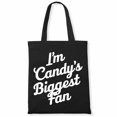 thumbnail image 1 of I'm Candy's Biggest Fan Retro Groovy Vintage Halloween Canvas Bag 3Pcs, 1 of 5