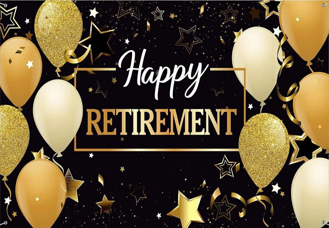 I'm Classic Retire Retirement Party Funny Not Old Background Decoration ...