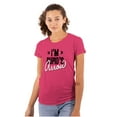 thumbnail image 1 of I'm Cupids Arrow Funny Valentines Day Womens Slim Fit Graphic Tee Brisco Brands S, 1 of 2