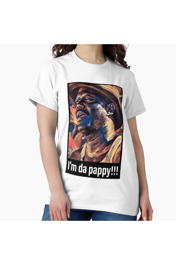 I'm Da Pappy Humorous Pop Culture Infancy Parental Claim Slogan Graphic T-Shirt