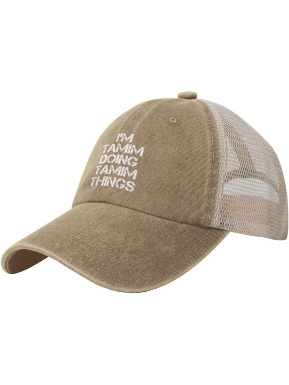 I'm Dave Doing Dave Things Vintage Mesh Hat Dad Hats Trendy Caps Black
