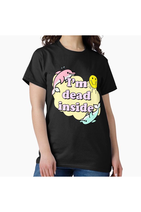 I'm Dead Inside H1594, Premium Unisex Tee – Extended Sizes Up to 5XL