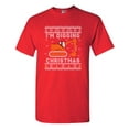 thumbnail image 1 of I'm Digging Christmas Construction Truck Funny DT Adult T-Shirt Tee, 1 of 2