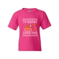 thumbnail image 1 of I'm Digging Christmas Construction Truck Funny DT Youth Kids T-Shirt Tee, 1 of 2
