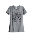 thumbnail image 1 of I'm Dreaming Of A White Christmas, But If I Run Out I'll Drink The Red One Women's Fashion Relaxed T-Shirt Tee Heather Gray 2X-Large, 1 of 3