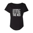 thumbnail image 1 of I'm Dreaming Of A White Christmas Womens Dolman Tee, 1 of 3