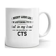 thumbnail image 1 of I'm Driving My CADILLAC CTS Coffee Tea Ceramic Mug Office Work Cup Gift 11 oz, 1 of 3