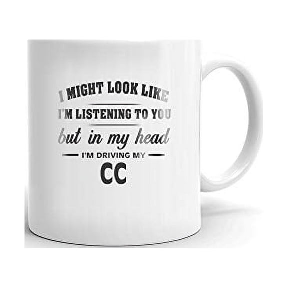 I'm Driving My CC Coffee Tea Ceramic Mug Office Work Cup Gift 15oz