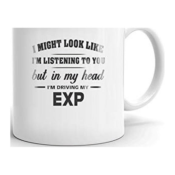 I'm Driving My FORD EXP Coffee Tea Ceramic Mug Office Work Cup Gift 11 oz
