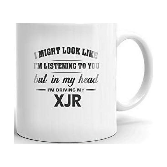 I'm Driving My JAGUAR XJR Coffee Tea Ceramic Mug Office Work Cup Gift 11oz
