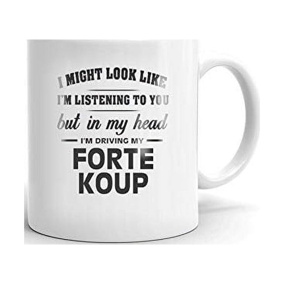 I'm Driving My KIA FORTE KOUP Coffee Tea Ceramic Mug Office Work Cup Gift 11 oz