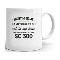 I'm Driving My LEXUS SC 300 Coffee Tea Ceramic Mug Office Work Cup Gift 11 oz