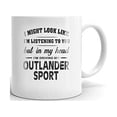 thumbnail image 1 of I'm Driving My OUTLANDER SPORT Coffee Tea Ceramic Mug Office Work Cup Gift 11 oz, 1 of 3