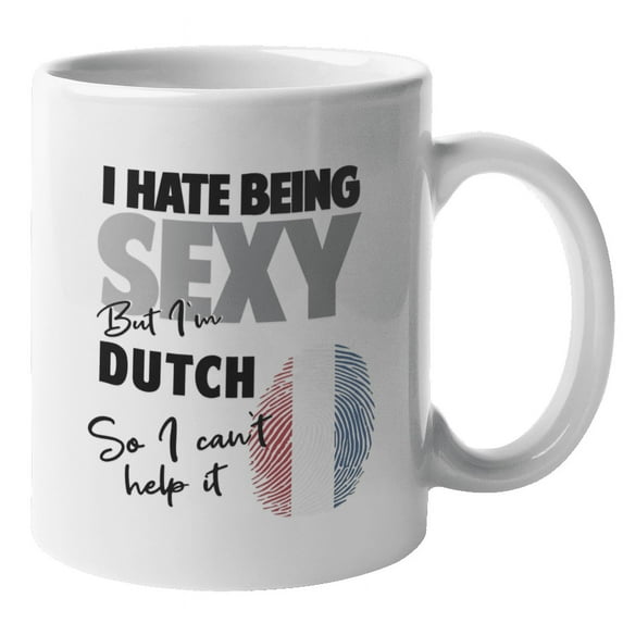 I'm Dutch. Netherlands Themed Coffee & Tea Gift Mug (11oz)