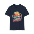 thumbnail image 1 of I'm Feeling Nauti - Cruise Ship Adventure with Sunset and Palms t-Shirt, 1 of 4