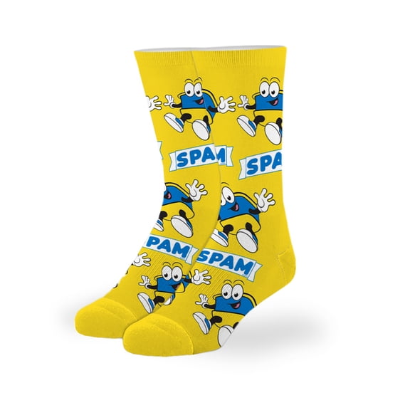 Cool Socks SPAM Im Feeling Spam Novelty Crew Socks Officially Licensed Food Graphic Little Kids