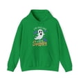 thumbnail image 1 of I'm Feeling Very Spooky Halloween Graphic Hoodie Irish Green, 1 of 2