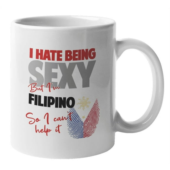 I'm Filipino. Philippines Themed Coffee & Tea Gift Mug (11oz)