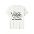 thumbnail image 1 of "I'm Fine, Everything Is Fine" Men's Plus Size Cotton T-Shirt - Relaxed Fit Christmas Lights Graphic Tee,  Machine Washable All-Season Comfor Classic Round Neck | Durable Fabric, Cute T Shirts, 1 of 10