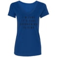 thumbnail image 1 of I'm Fine . . . Everything is Fine Womens V-Neck T-Shirt, 1 of 2