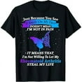 thumbnail image 1 of I'm Fine Ribbon Warrior Rheumatoid Arthritis Awareness T-Shirt, 1 of 7