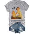 thumbnail image 1 of I'm Fine Shirt Unisex, 1 of 7