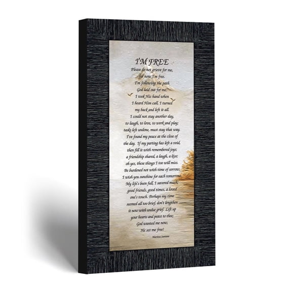 Sympathy Gifts for Loss of Mother, Bereavement Frame for a Friend