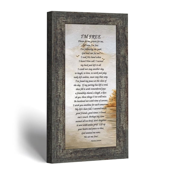 Sympathy Gifts for Loss of Mother, Bereavement Frame for a Friend