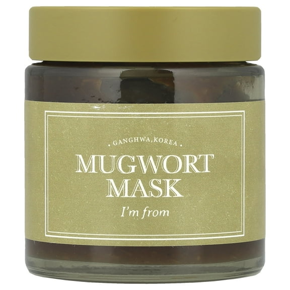 [I'm from] Mugwort Mask 3.7 fl oz | Natural Herb, Tea tree, Wash-off, Cooling and fast Soothing Breakouts