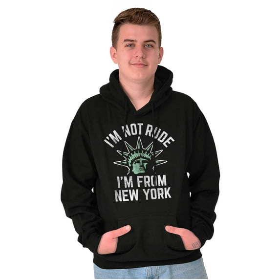 I'm From NY Proud NYC New Yorker Hoodie Sweatshirt Women Men Brisco Brands S
