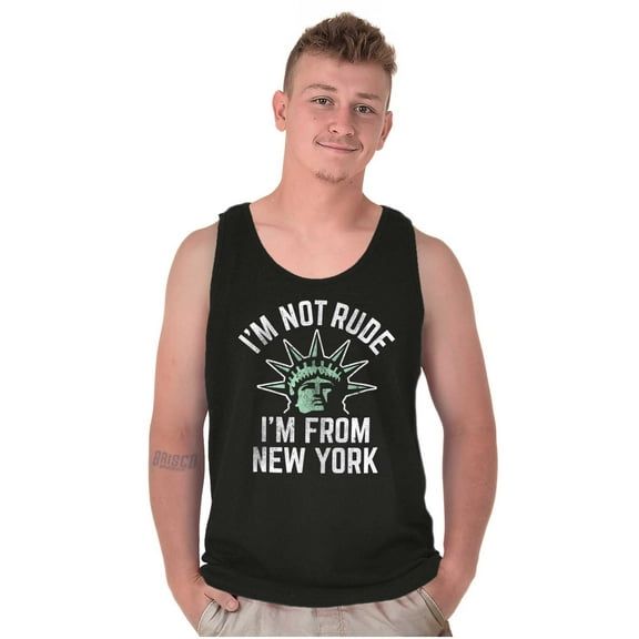 I'm From NY Proud NYC New Yorker Tank Top T Shirts Men Women Brisco Brands S