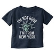thumbnail image 1 of I'm From NY Proud NYC New Yorker Toddler Boy Girl T Shirt Infant Toddler Brisco Brands 2T, 1 of 6